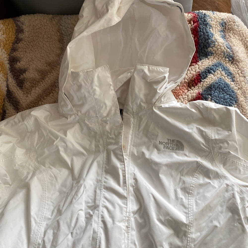 Size small the north face rain jacket